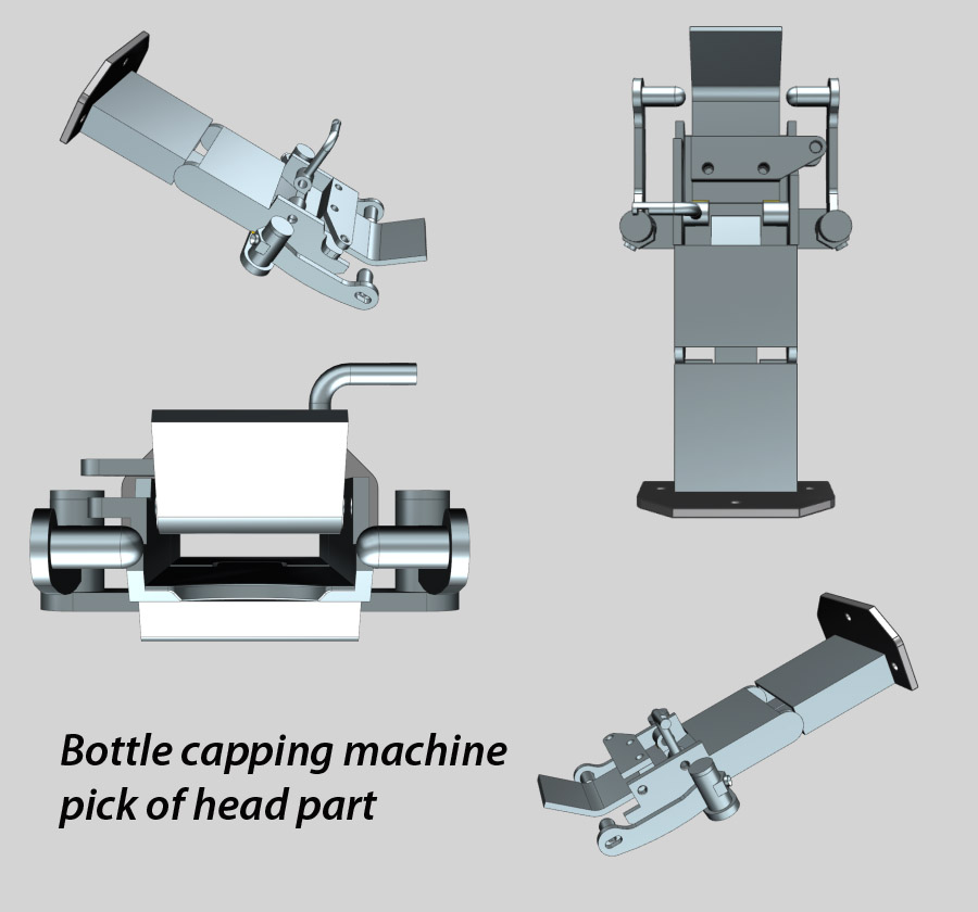 Bottle Capping Pick of Head Parts, Bottle capper parts