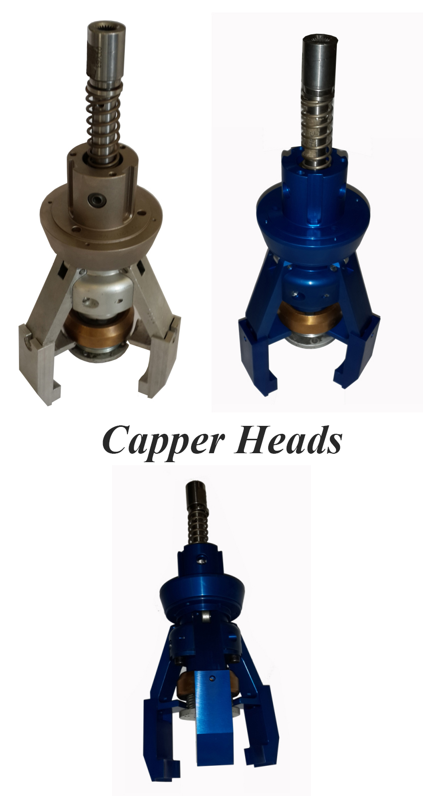 Trigger Capper Heads, Trigger Spray Inserter, Rotary Trigger Capper Head Parts