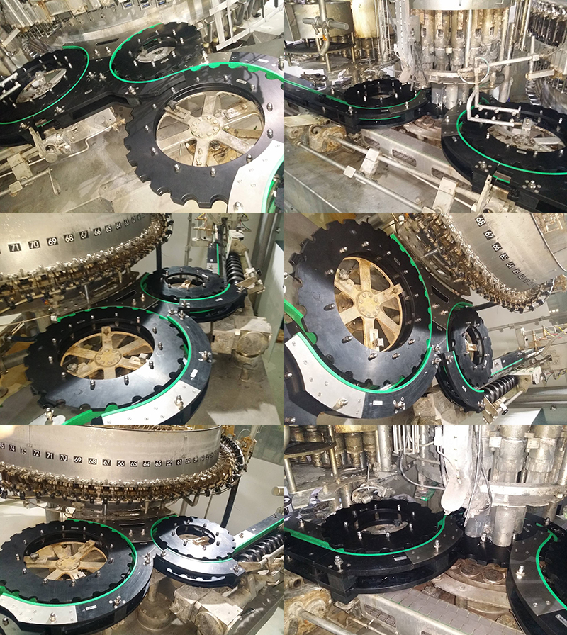 Filler Change Parts, Bottle Filler Star Wheels, Filling Feed Screws, Bottle Filling Change Parts, Filler PET Star Wheels, Filler OEM Bottle Handling Parts