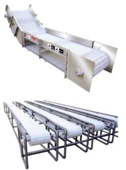 Modular Belt Conveyor, Bottling Line Modular Belt Conveyors