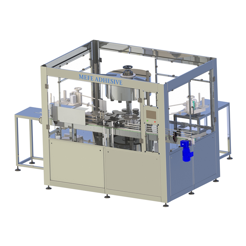 Self Adhesive Labeler Machine, Rotary Labelling Machine
