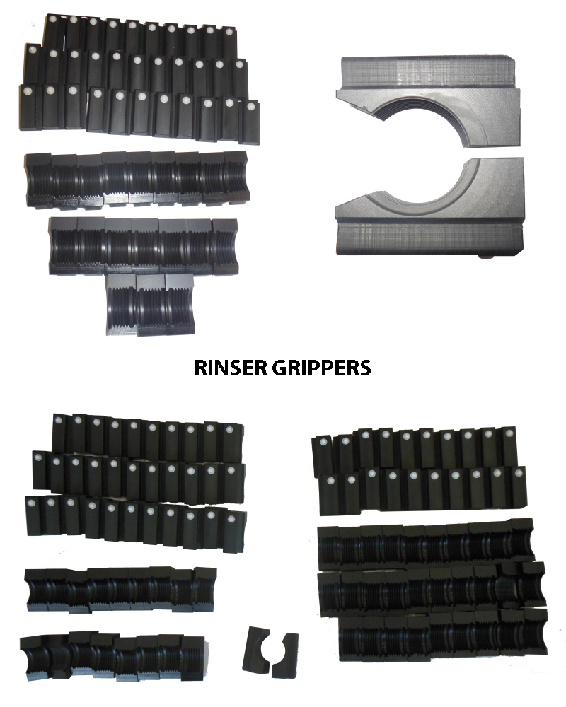 Bottle Rinser Gripper, Rinser Grippers, Rinser Gripper parts, Bottle Rinser Gripper OEM Parts