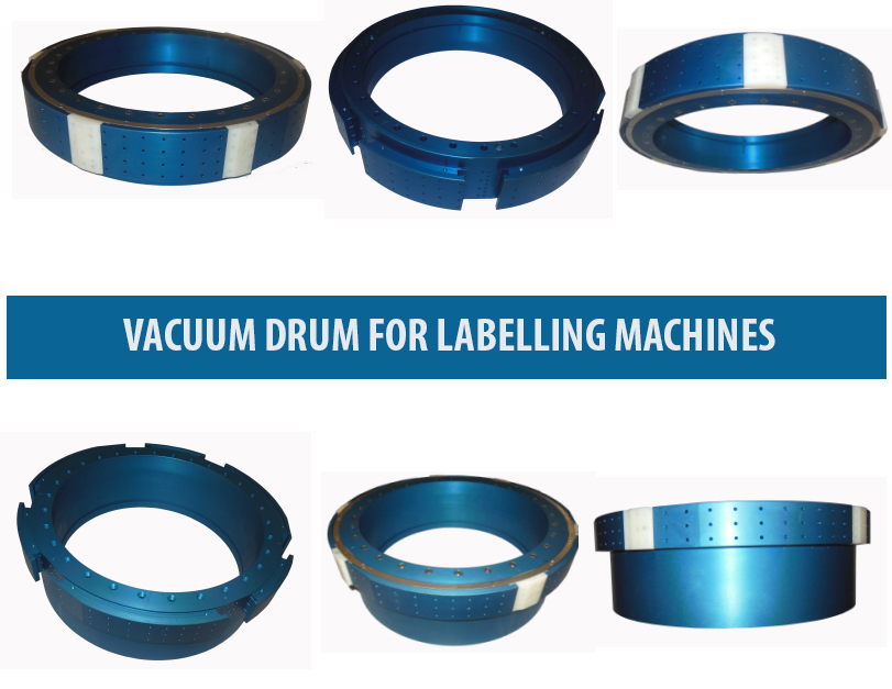 Vacuum Drum , OPP Labelling Machine Vacuum Drums, Roll-Fed Labelling Vacuum Drum, OPP Labeller Vacuum Drum